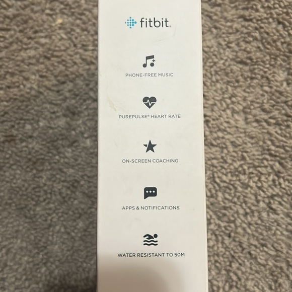 Fitbit Versa Smartwatch - Peach Band/Rose Gold Aluminum Case - Picture 8 of 8